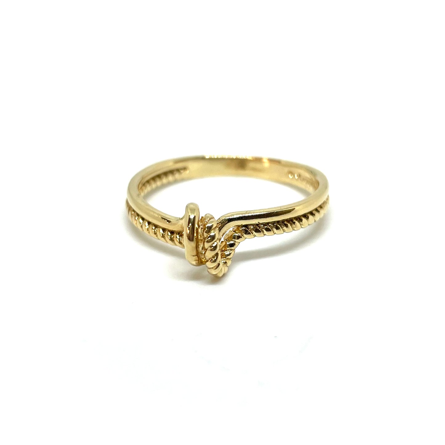 Interlocked Knot Ring