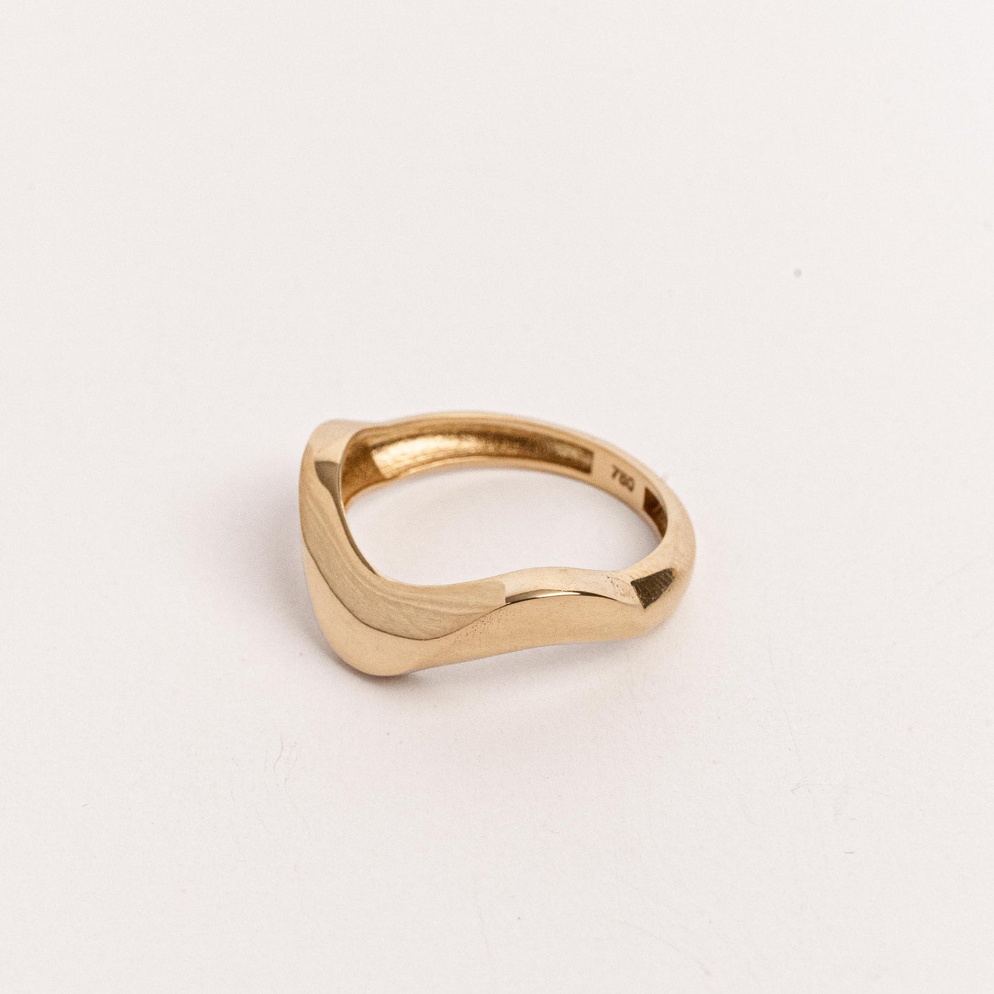 Edgy Wavy Ring