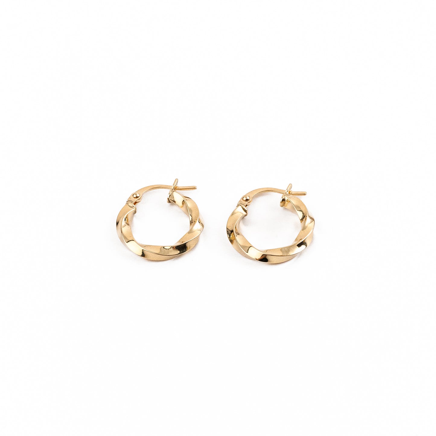 Twisted Mini Hoop Earrings