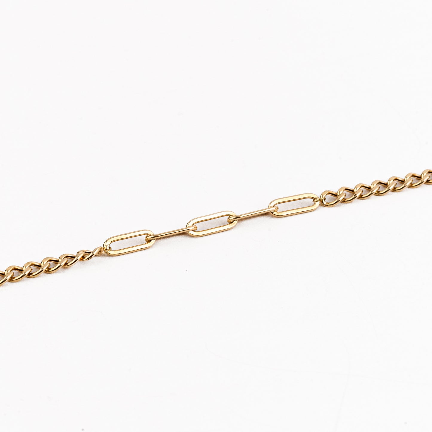 Paperclip Chain Bracelet