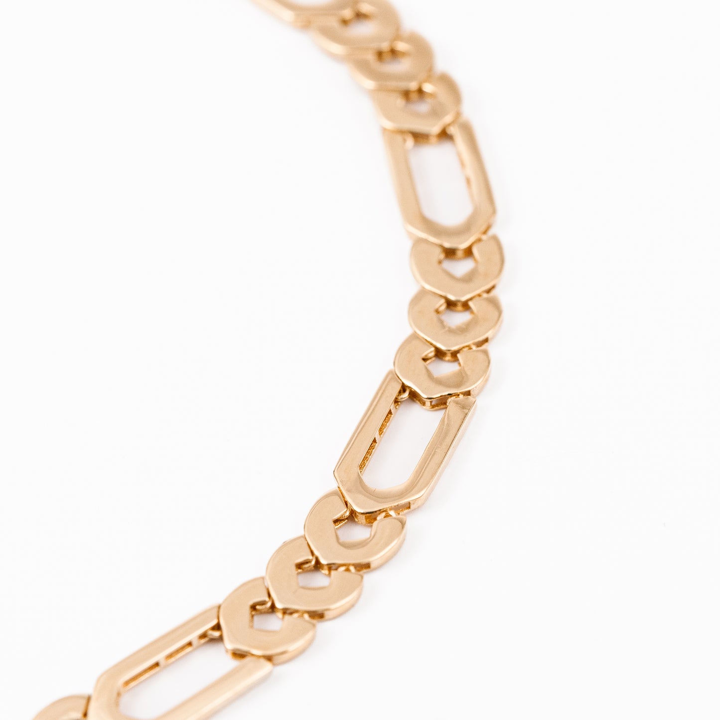 Elegant Geometrical Chain Bracelet