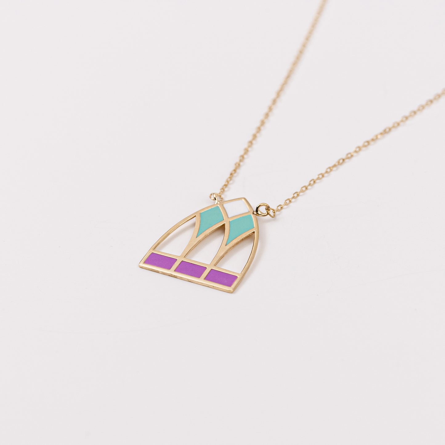 Qantara Necklace - Lavender Coast