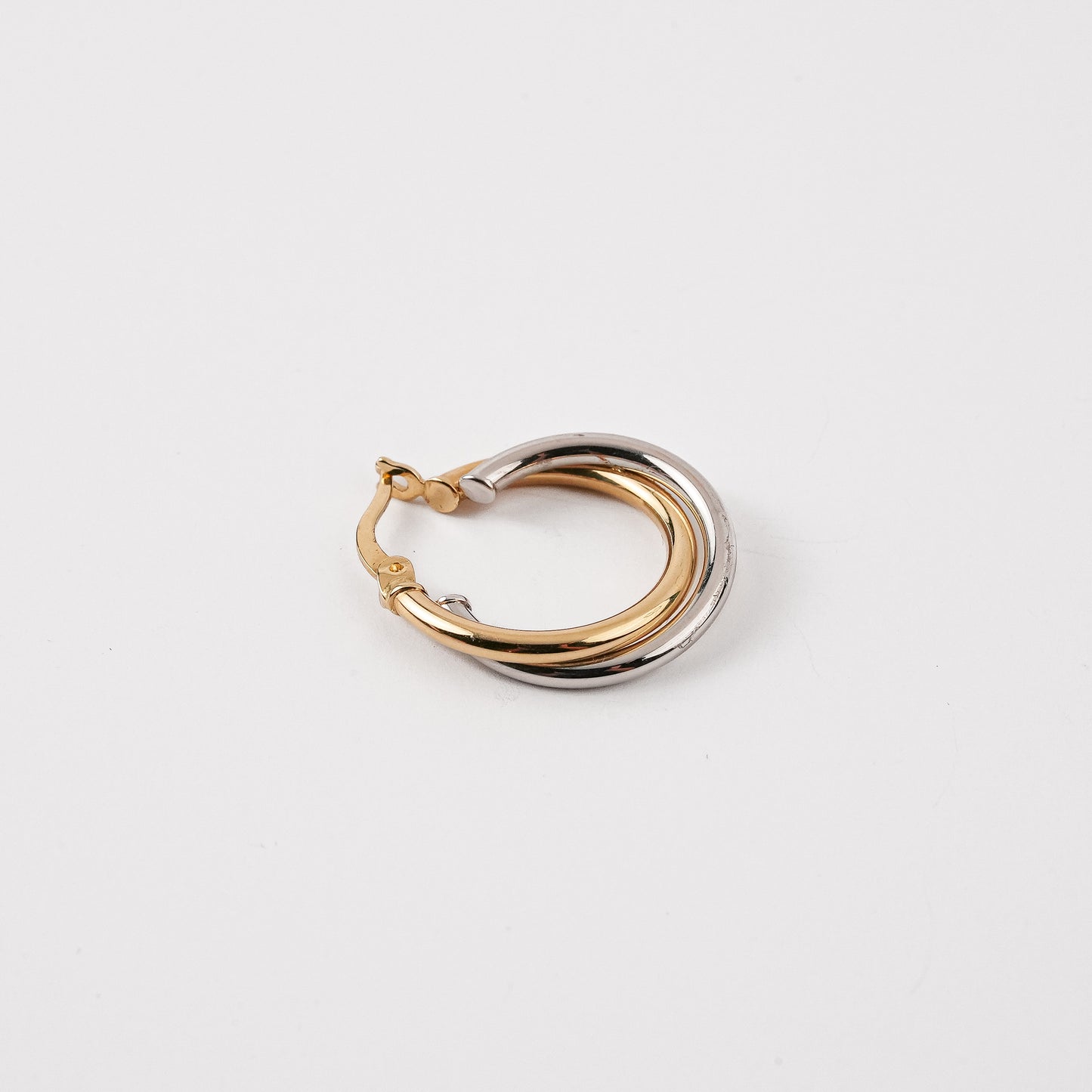 Unity Bicolor Hoop Earrings