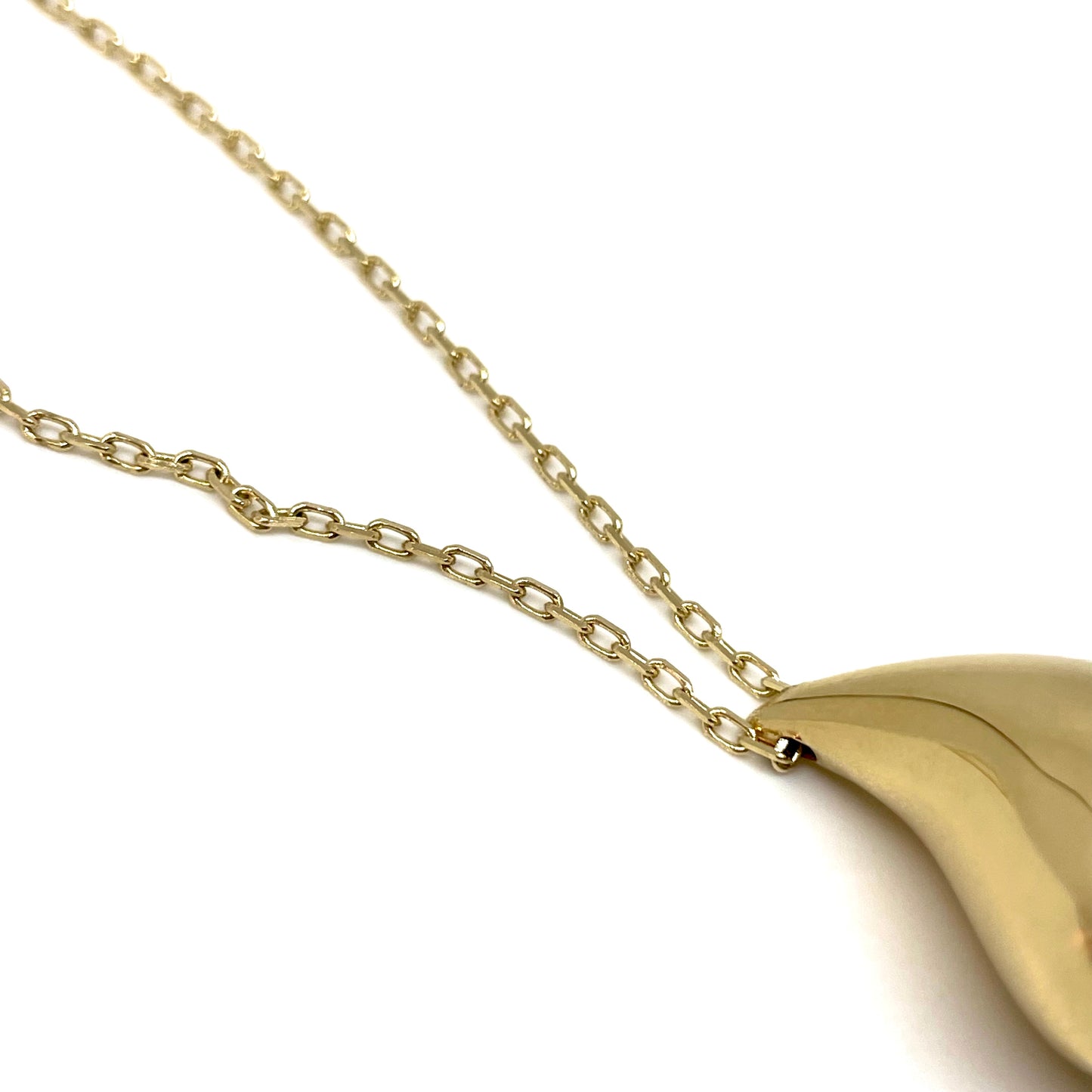 Opulence Gold Pendant Necklace