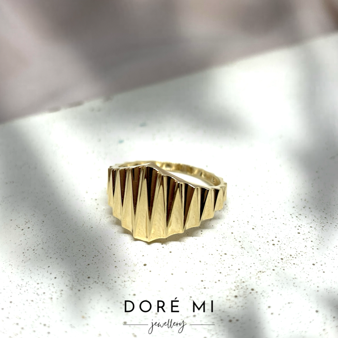 Geometric Pattern Ring