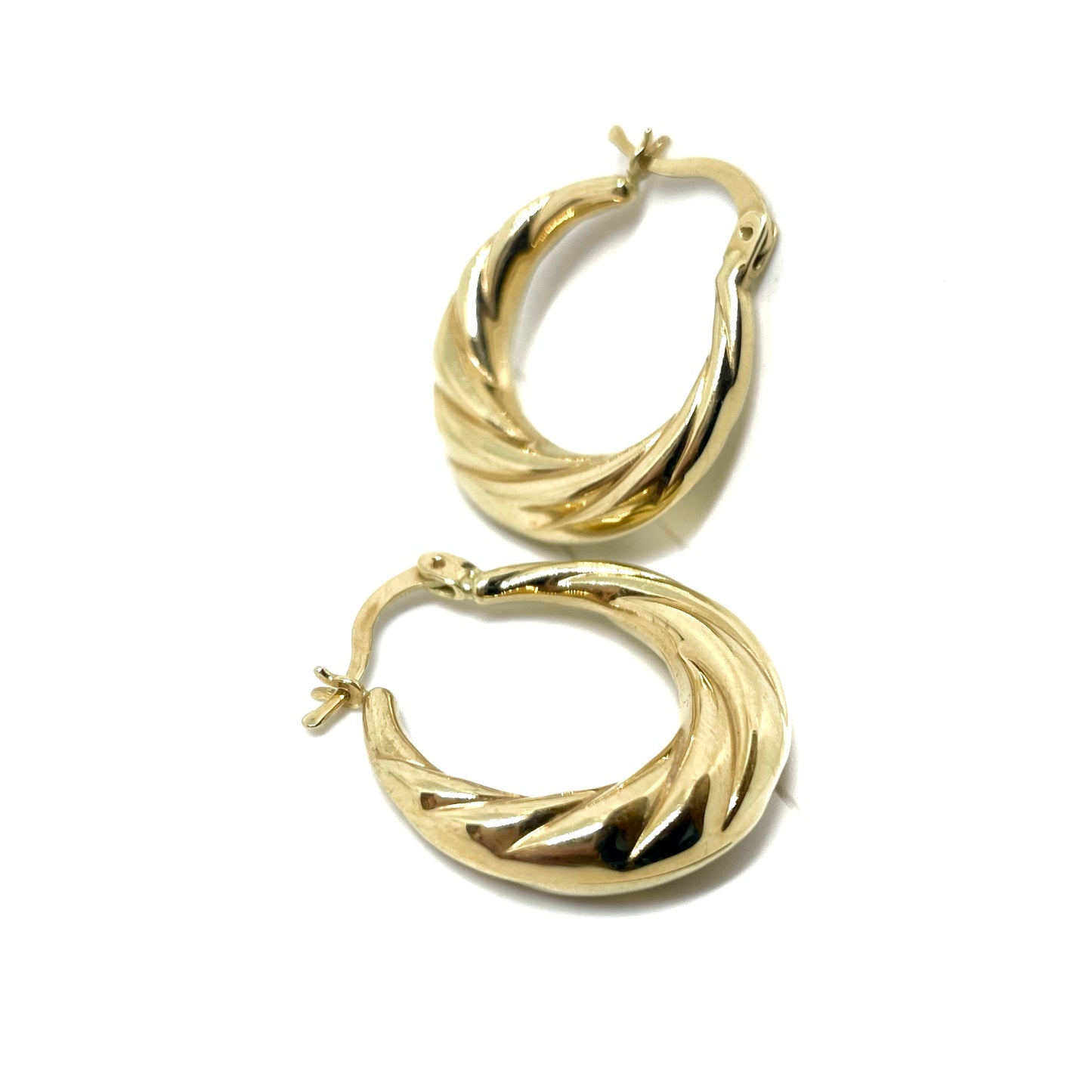 Croissant Hoop Earrings