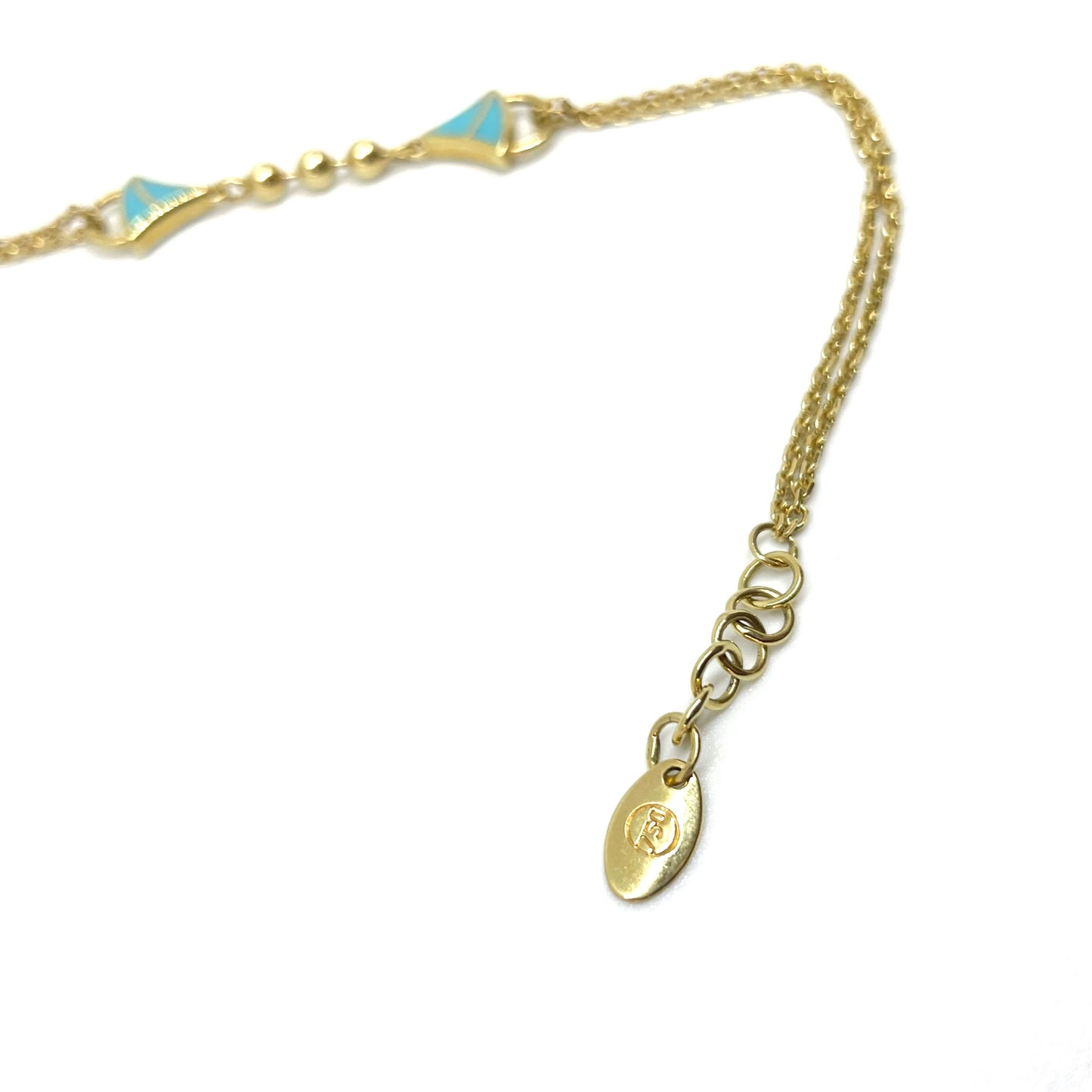 Turquoise Enamel Bracelet