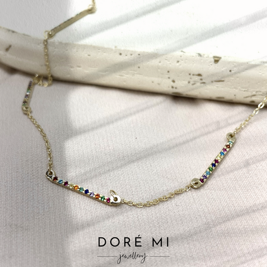 Multicolor Geometric Choker