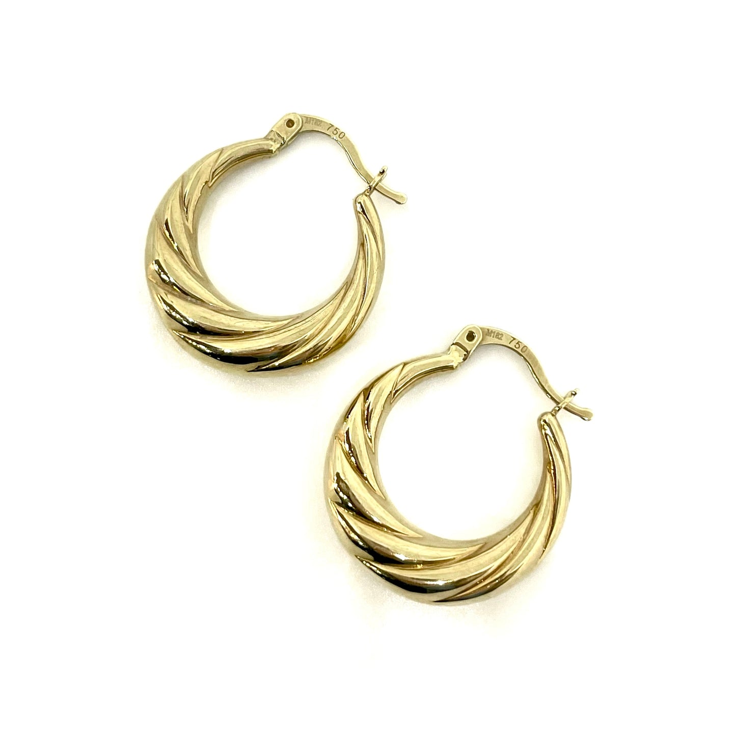 Croissant Hoop Earrings