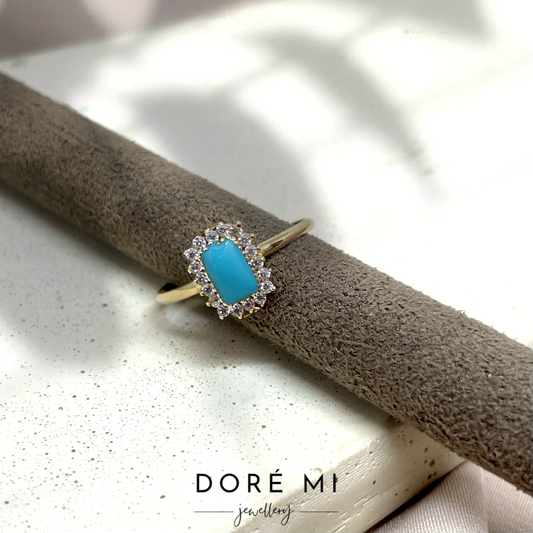 Turquoise Elegance Ring