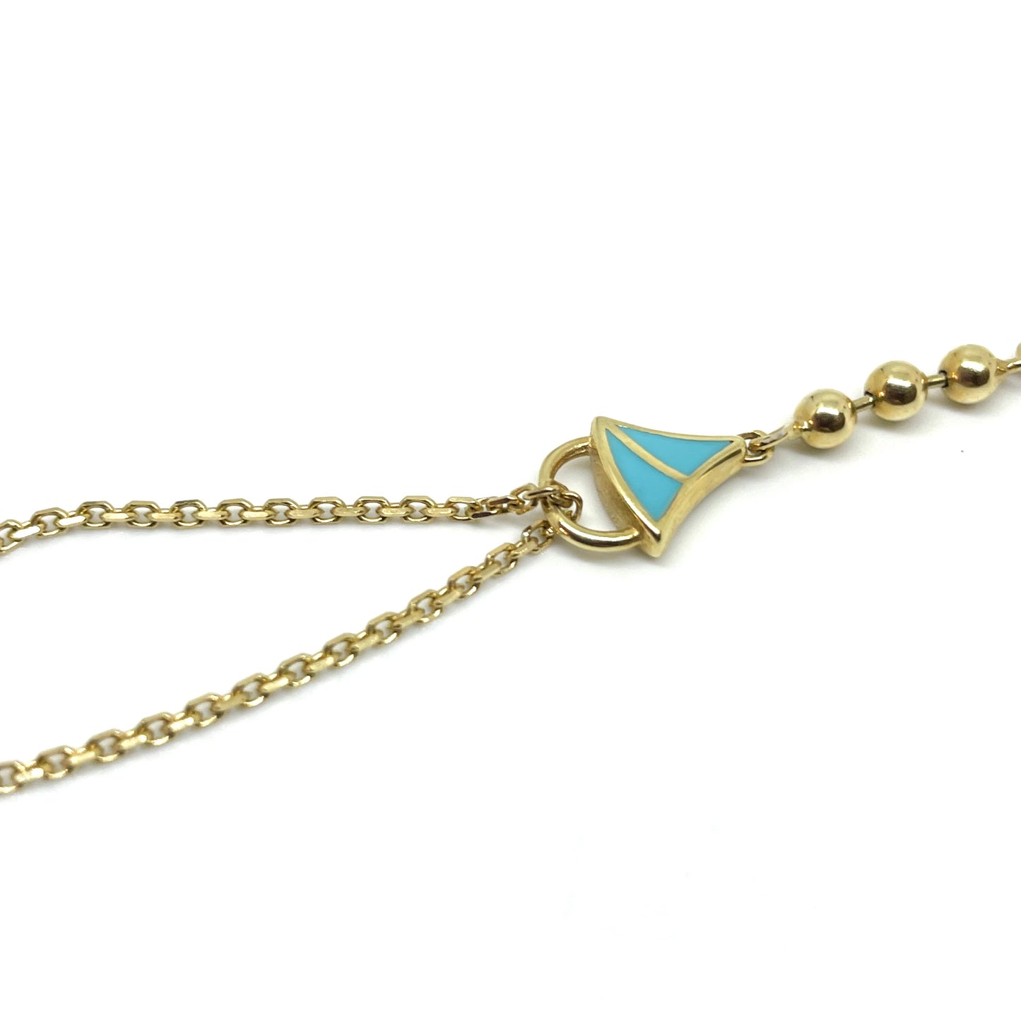 Turquoise Enamel Bracelet