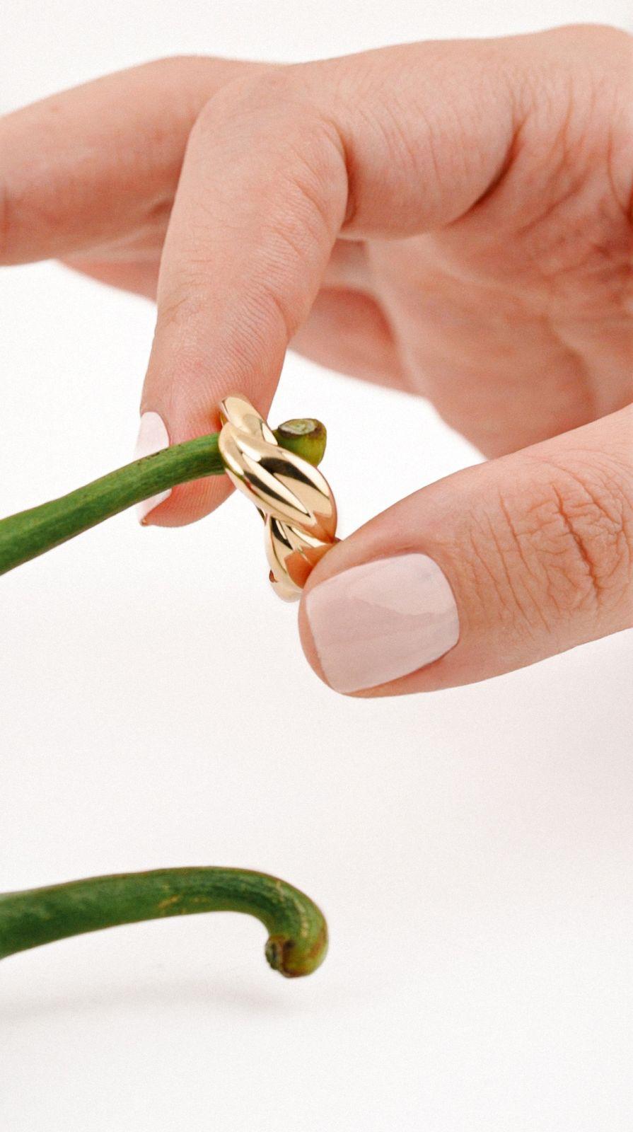 Soft Braided Ring
