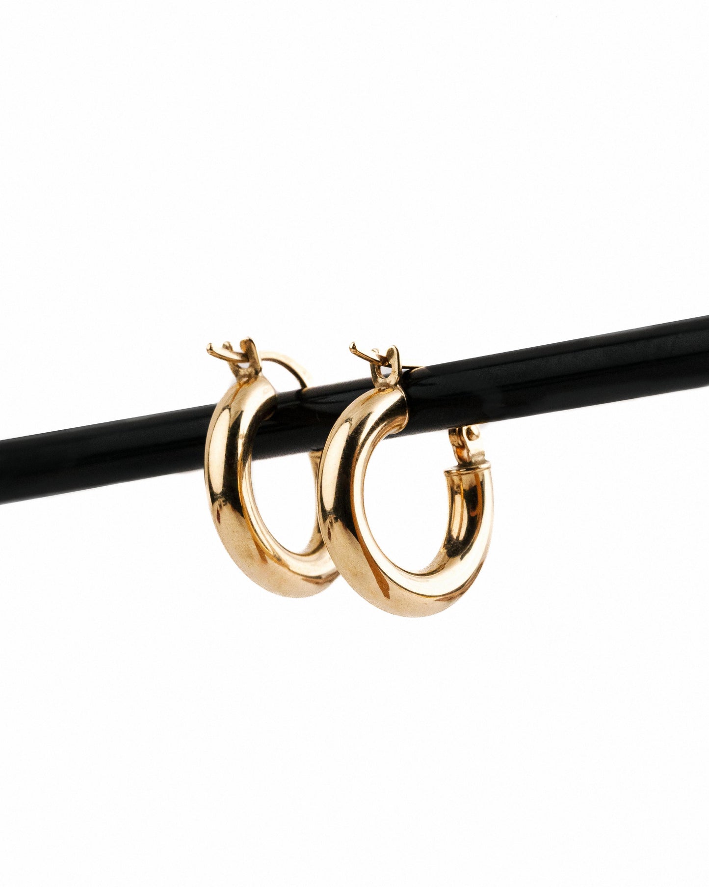Round Mini Hoop Earrings