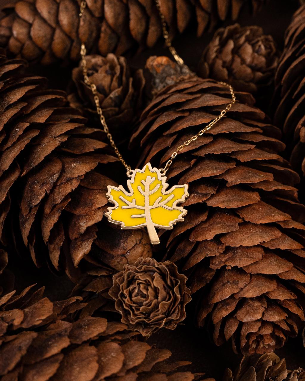 Maple Necklace