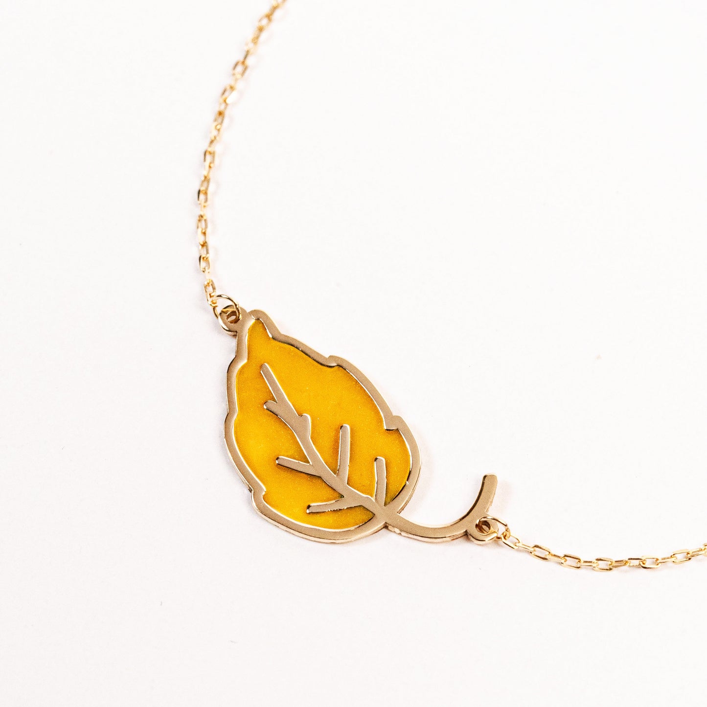 Golden Leaf Bracelet