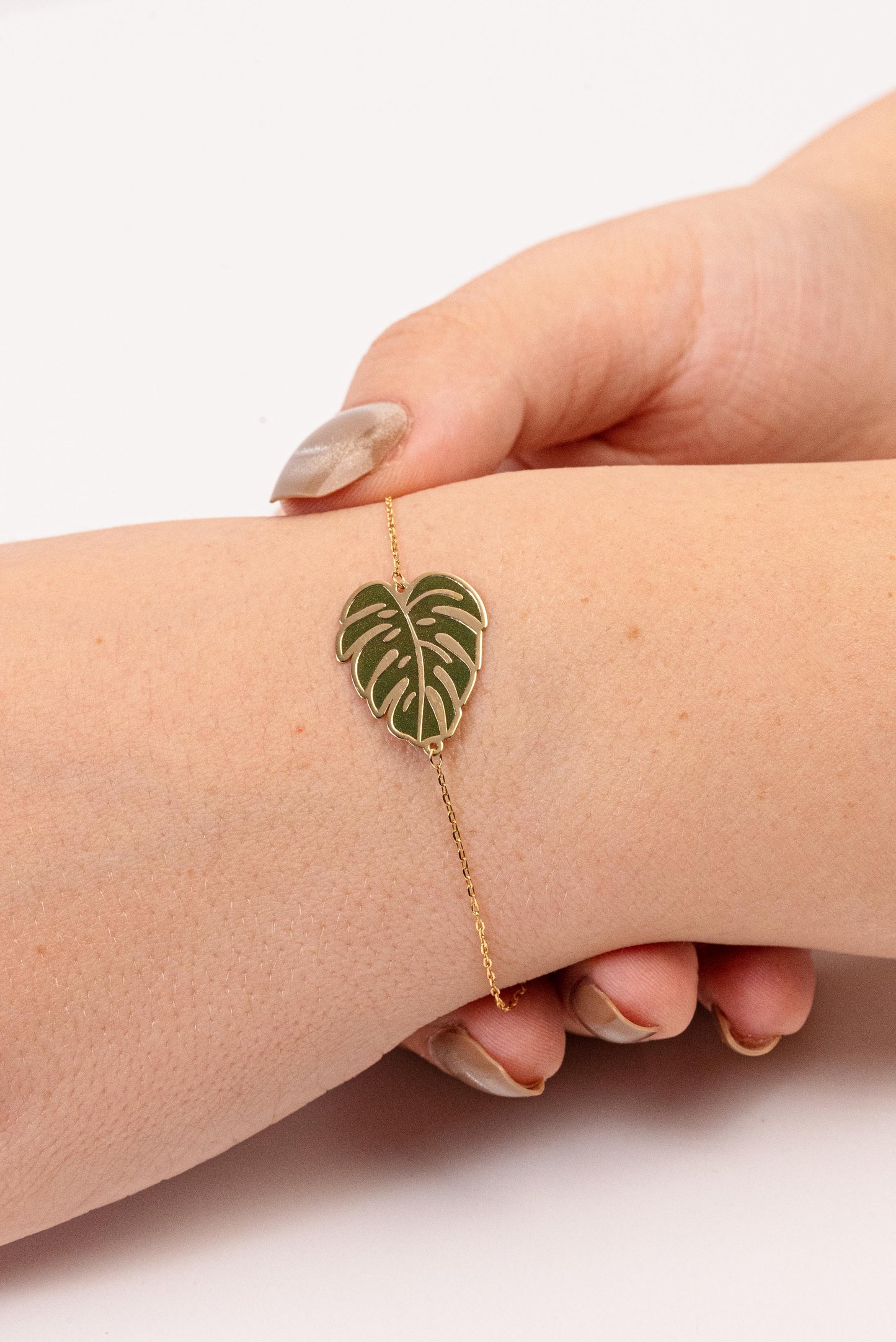 Monstera Bracelet