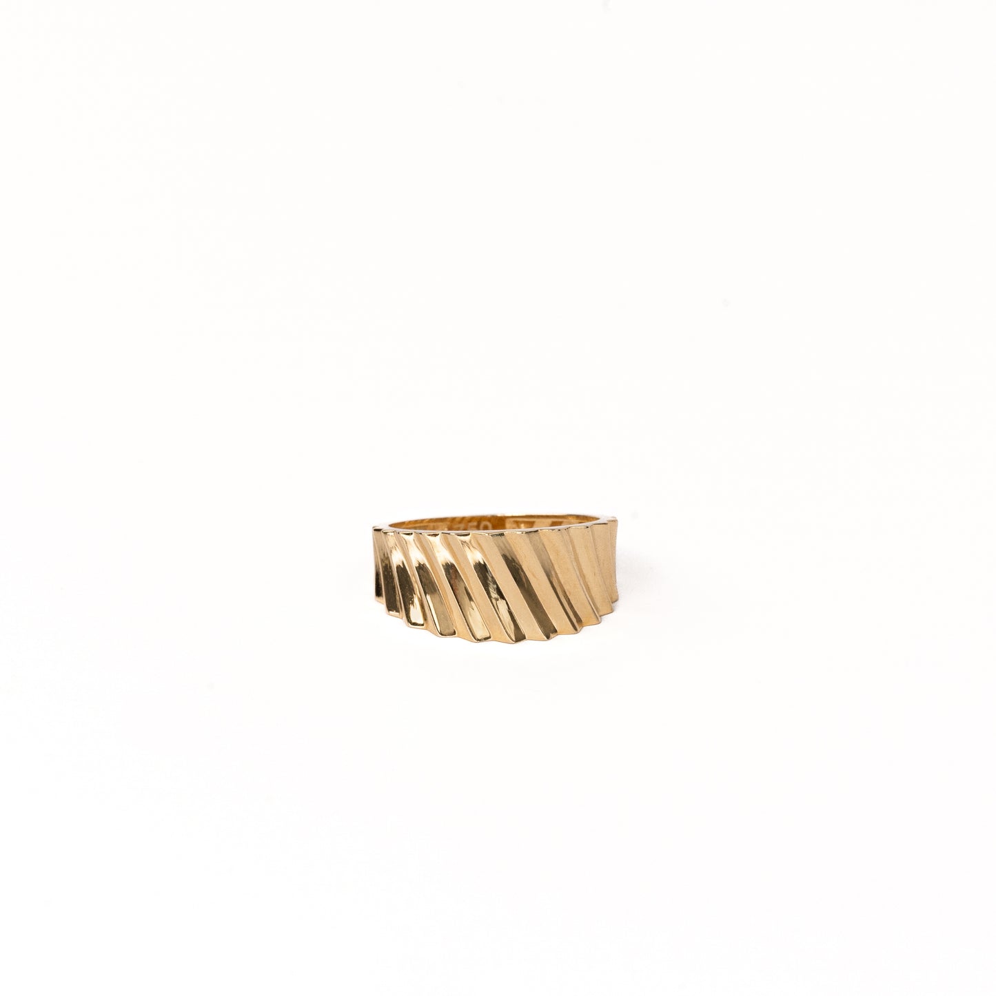 Stripes Edgy Ring