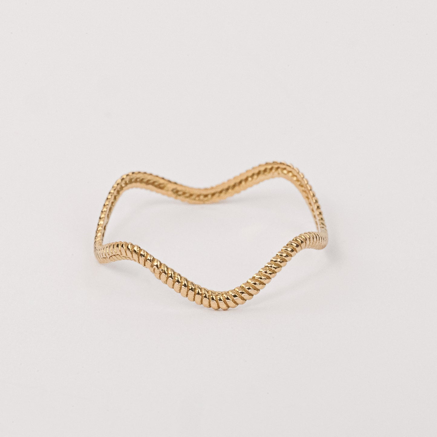 Wavy Twisted Ring