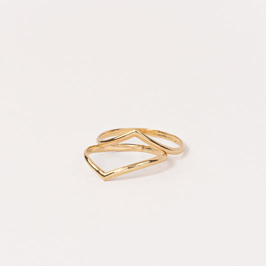 Minimal Wishbone  Ring