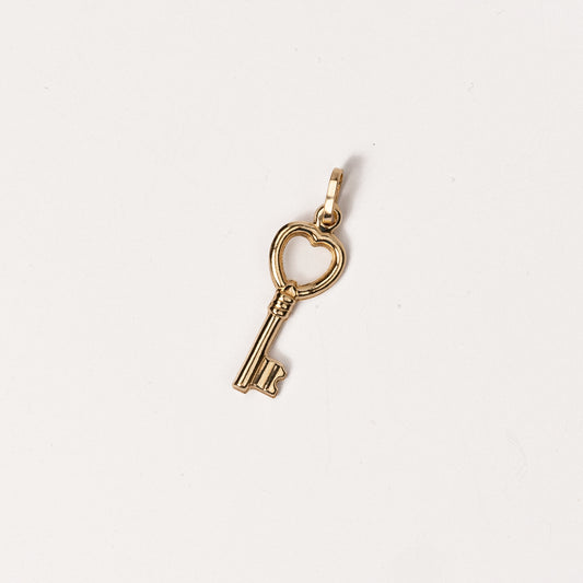 Heart Key Pendant