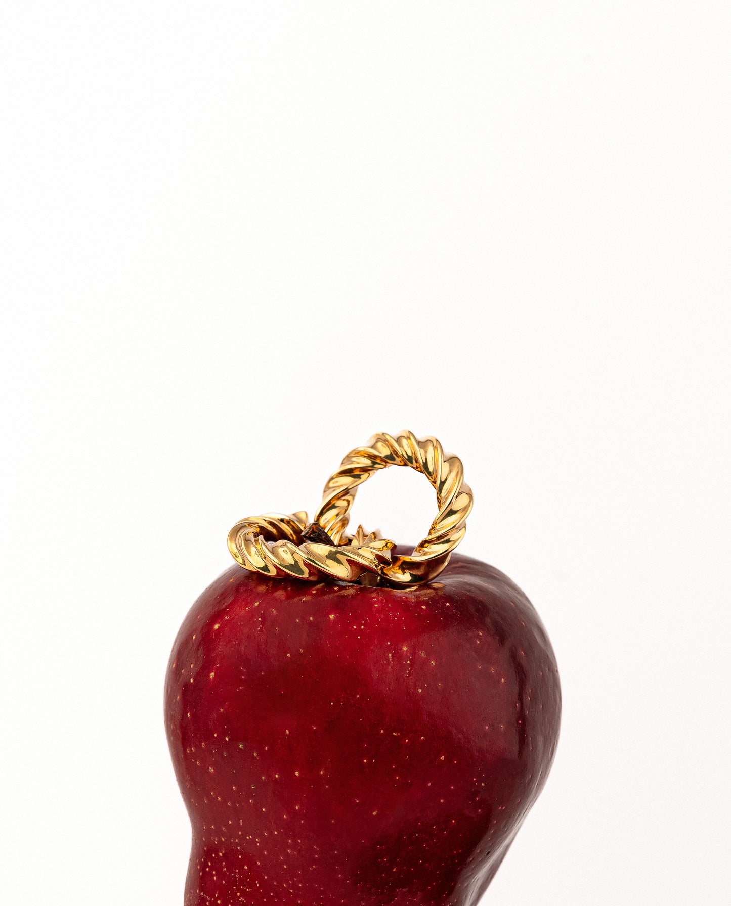 Chunky Twist Hoop Earrings