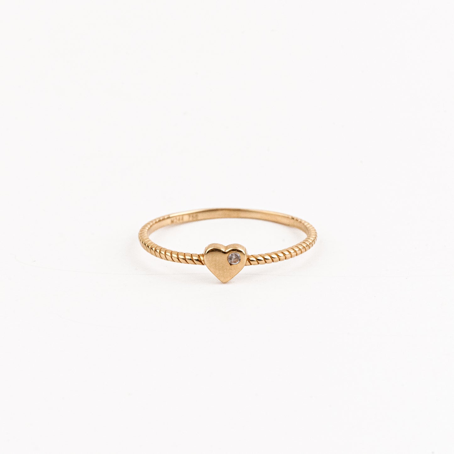 Heart Twist Ring