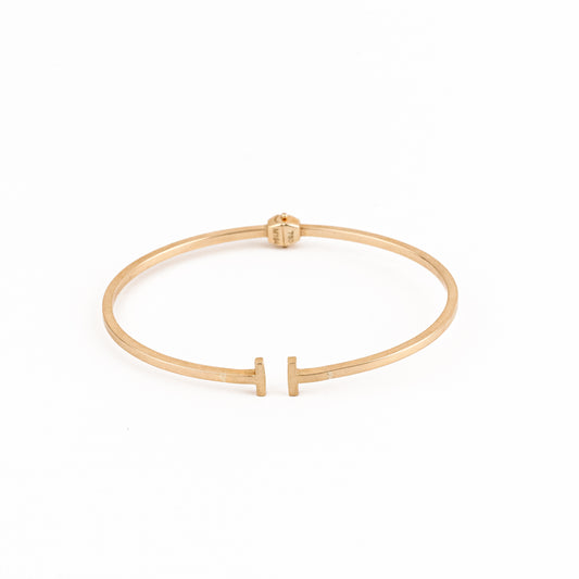 T Design Simple Bangle