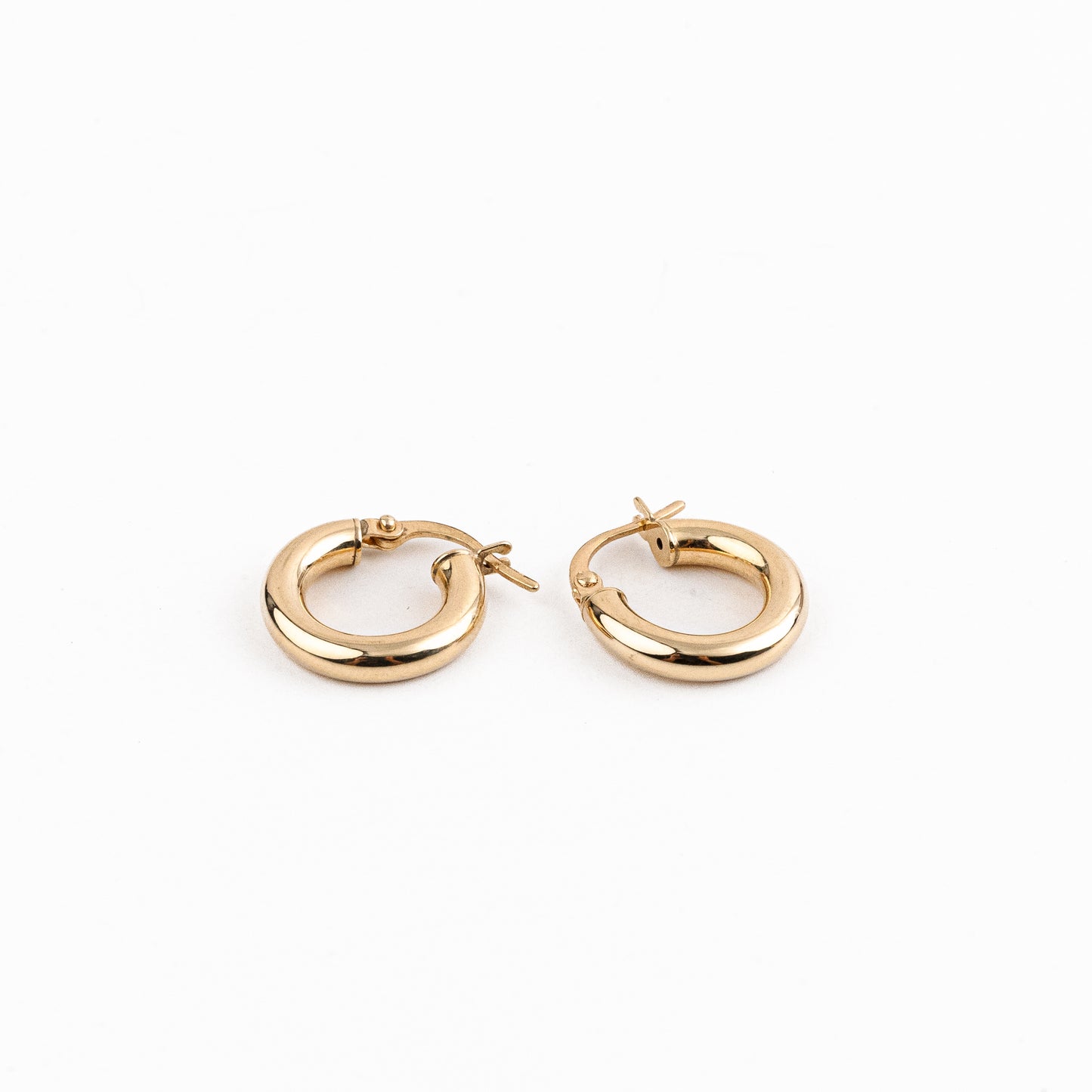 Round Mini Hoop Earrings