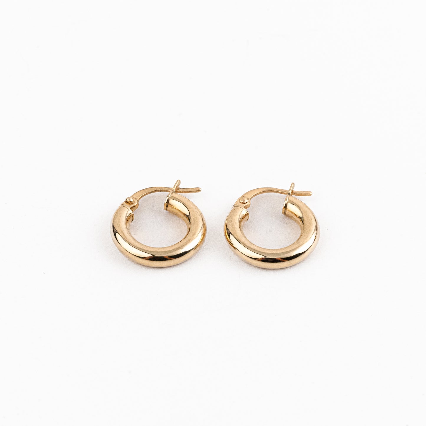 Round Mini Hoop Earrings