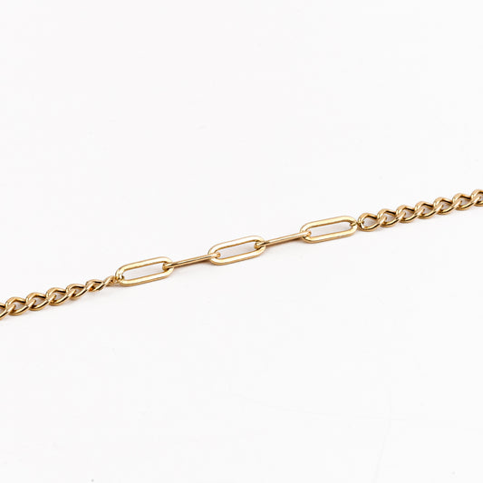 Paperclip Chain Bracelet