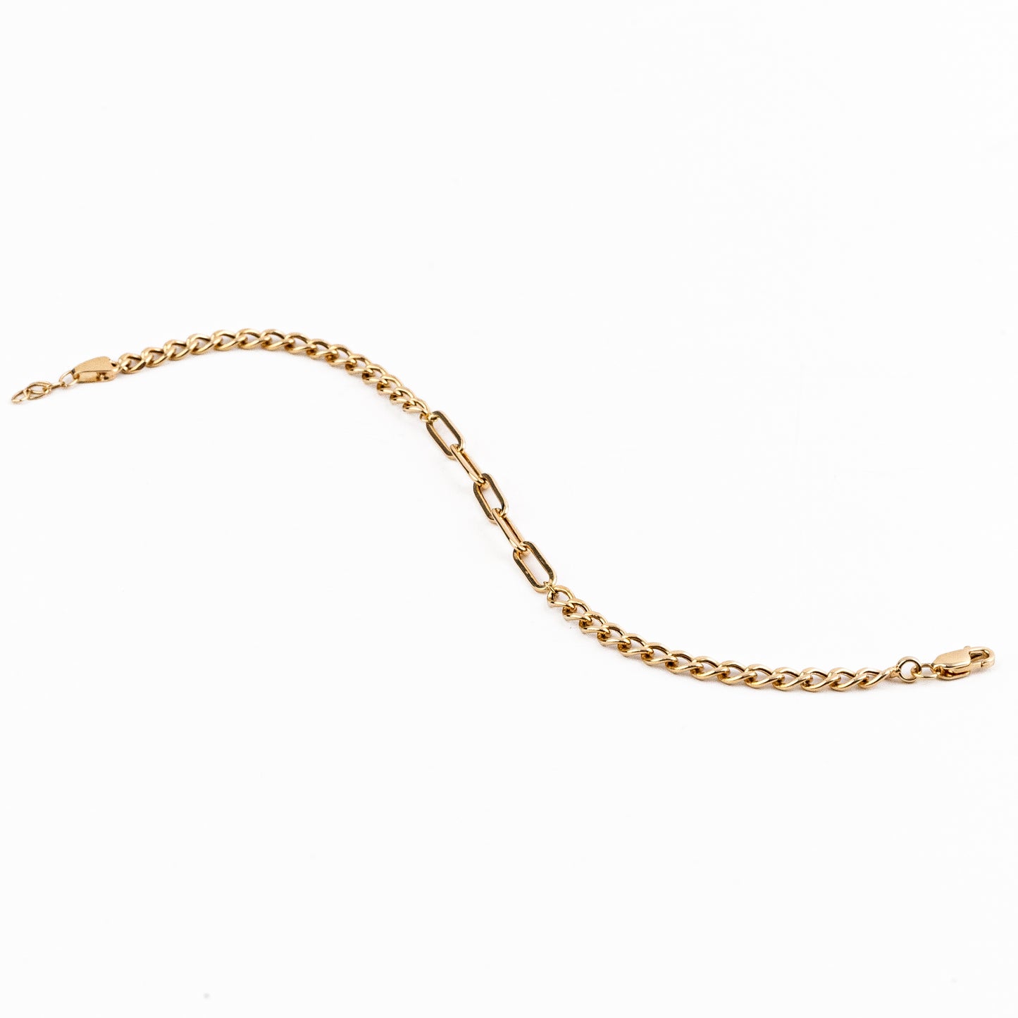 Paperclip Chain Bracelet
