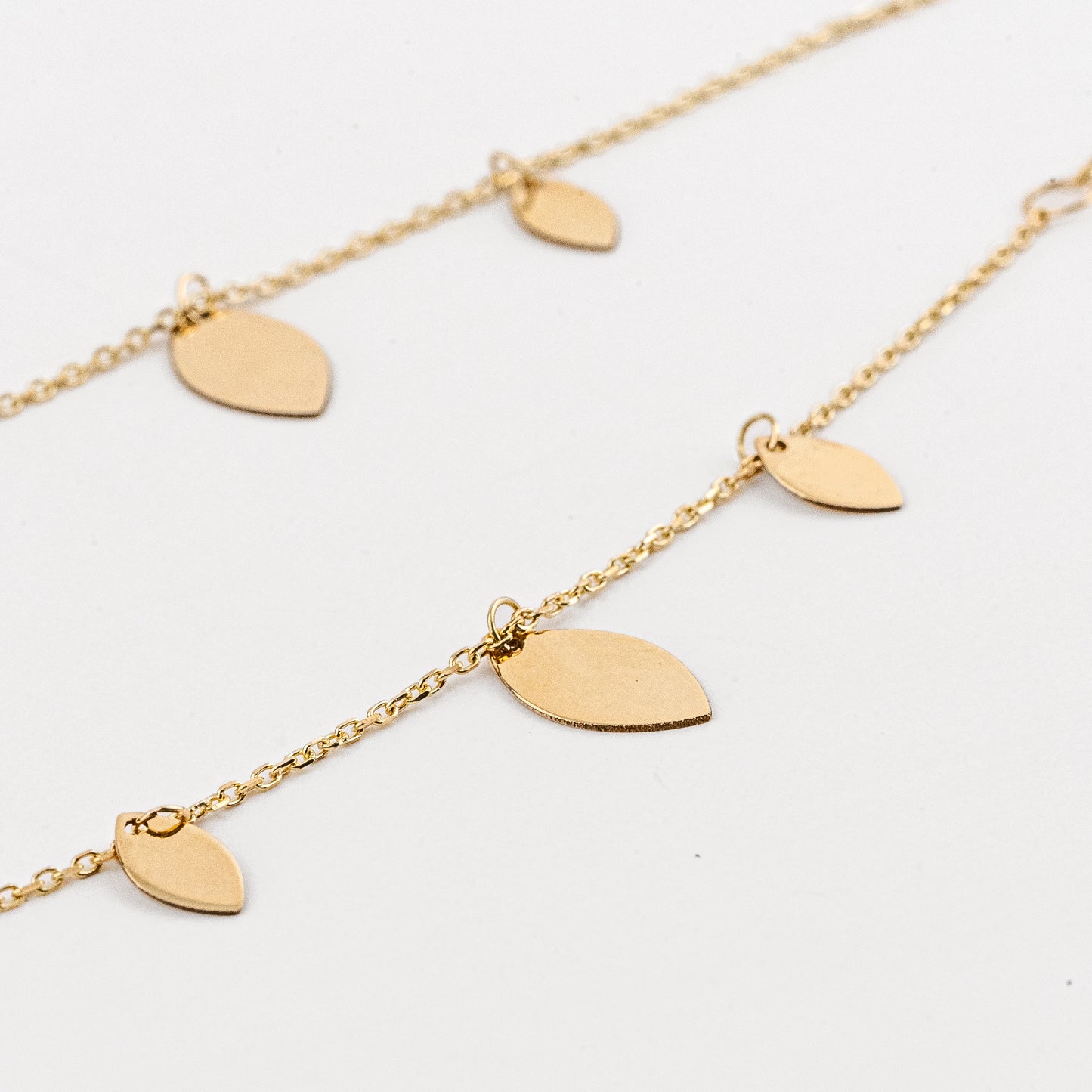 Navette Charm Necklace