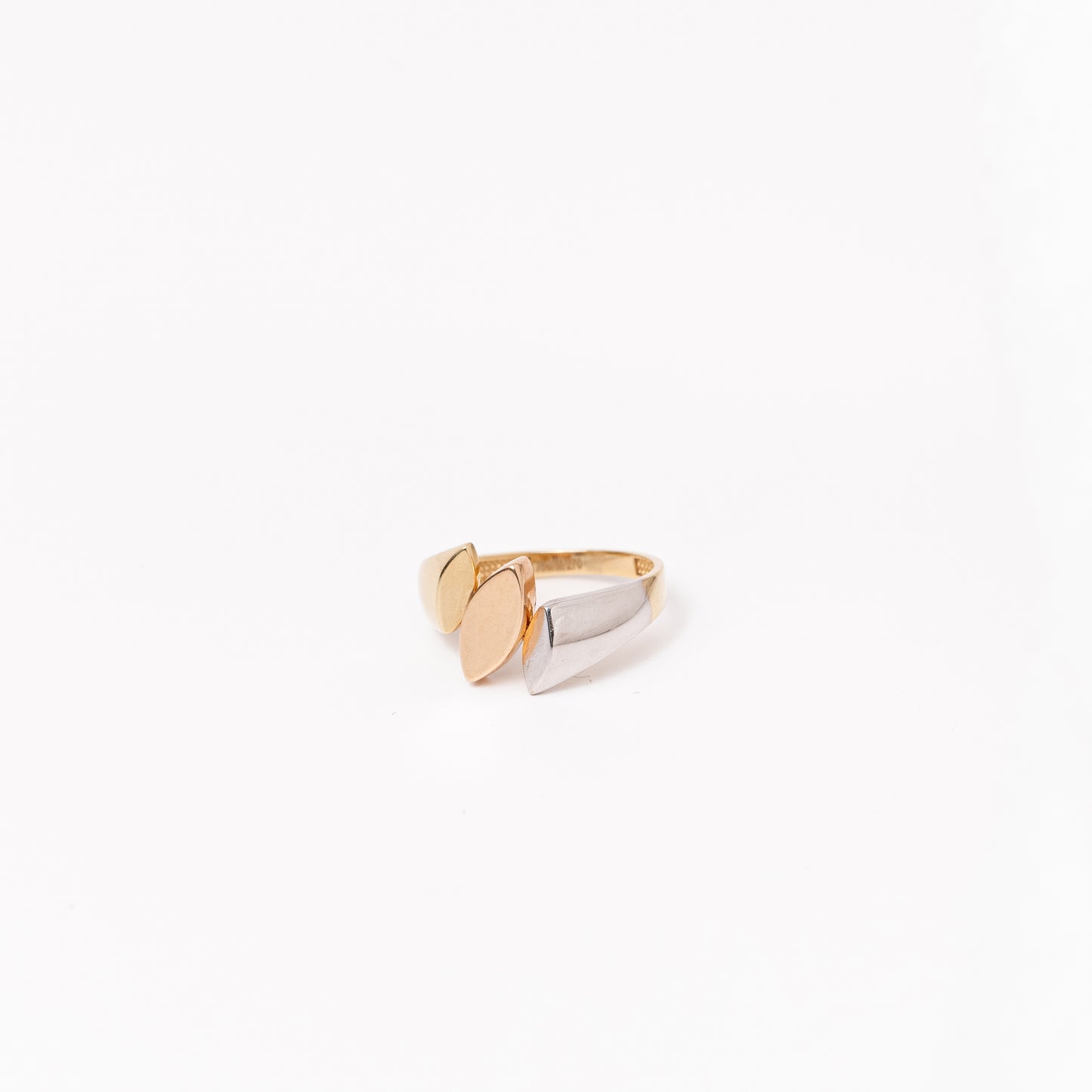 Tricolor Elegant Ring