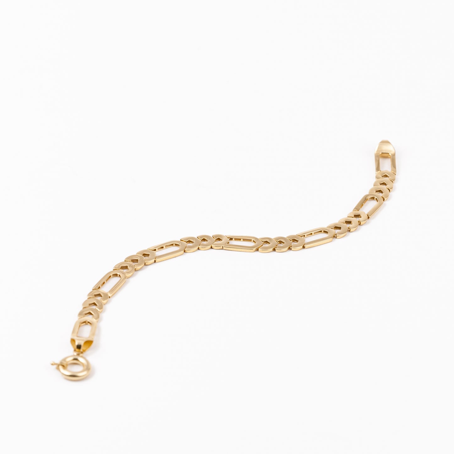 Elegant Geometrical Chain Bracelet