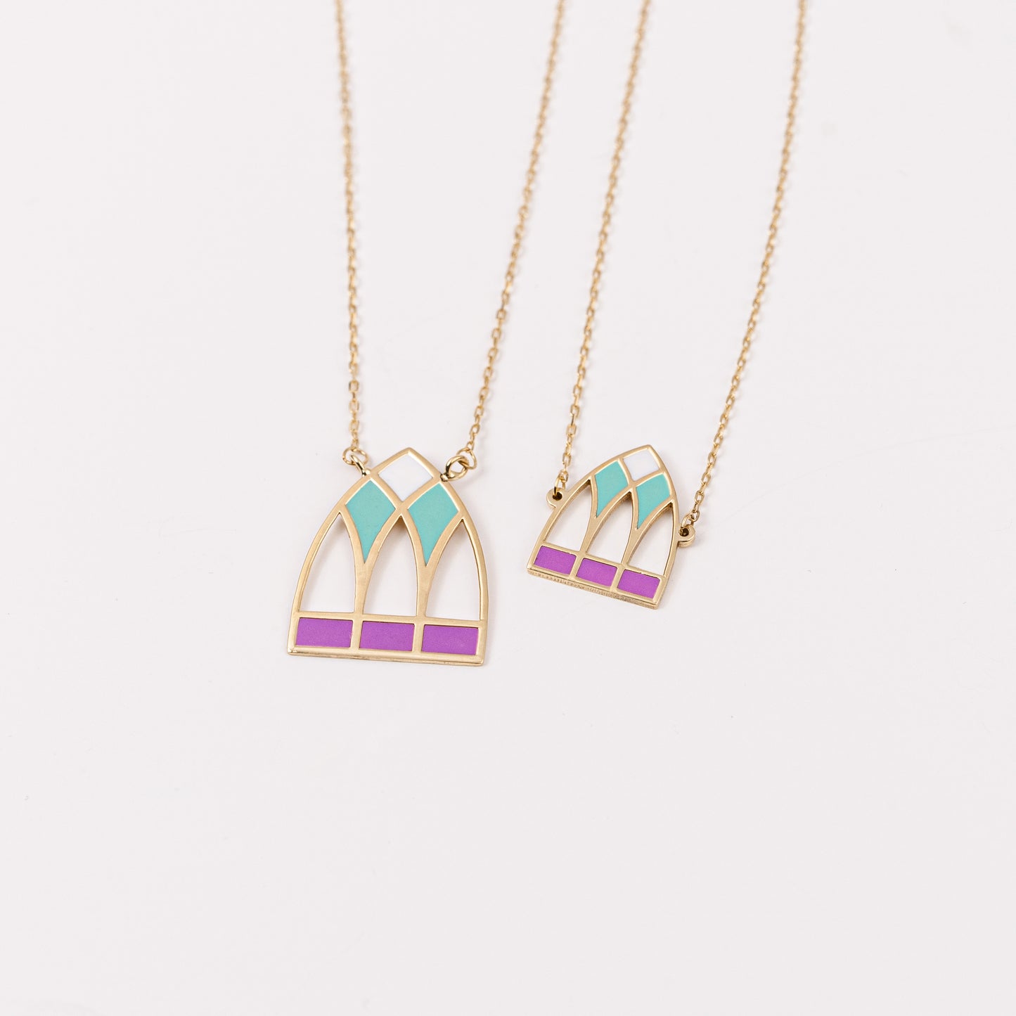 Qantara Necklace - Lavender Coast