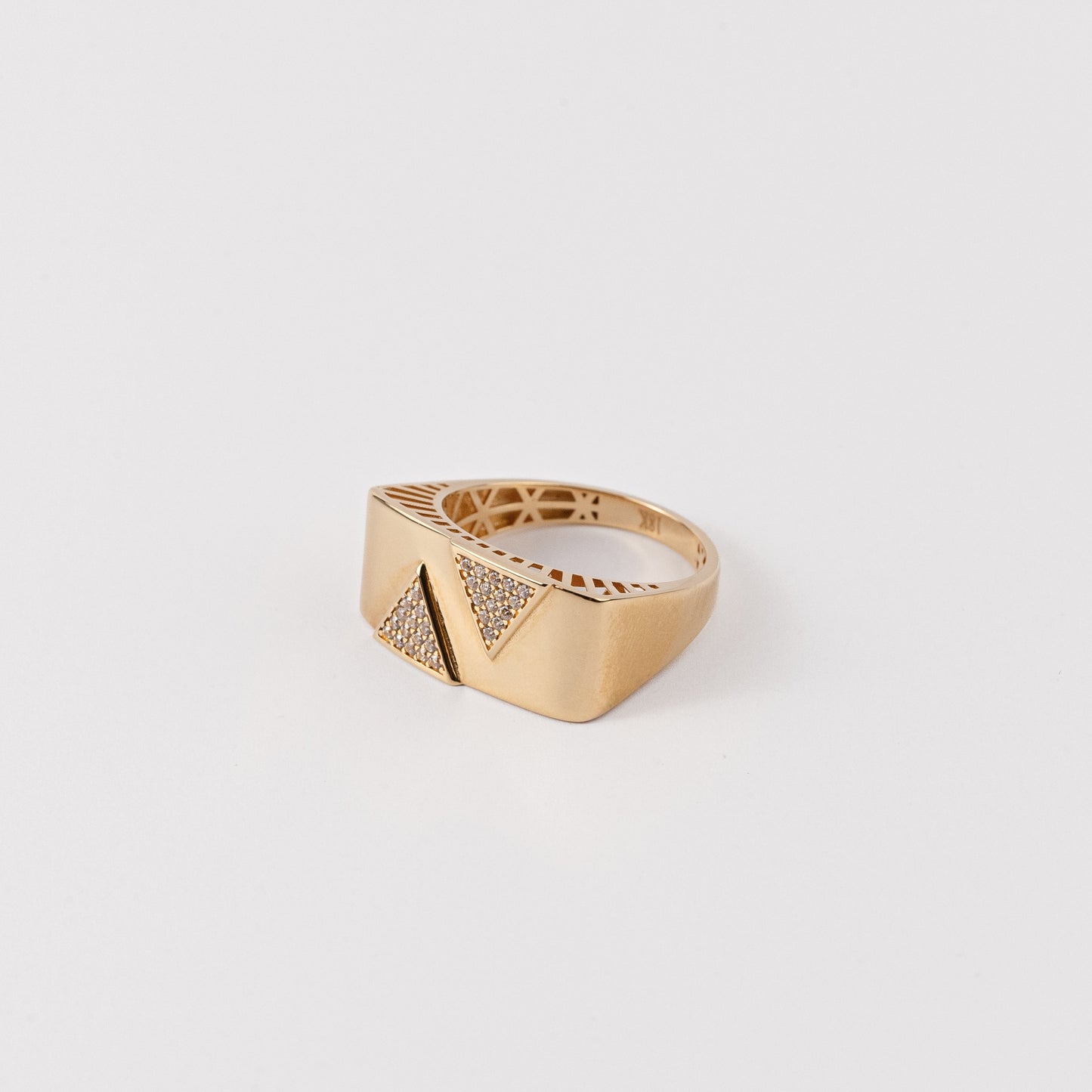 Triangles Edgy Ring