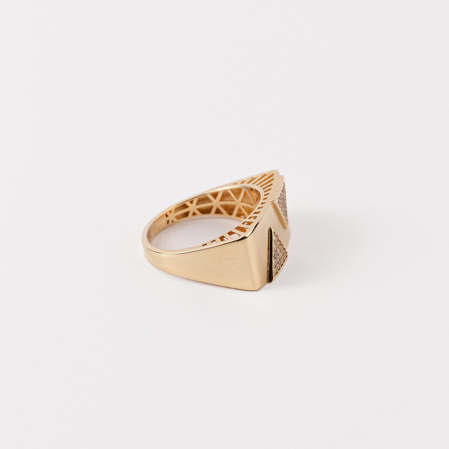 Triangles Edgy Ring