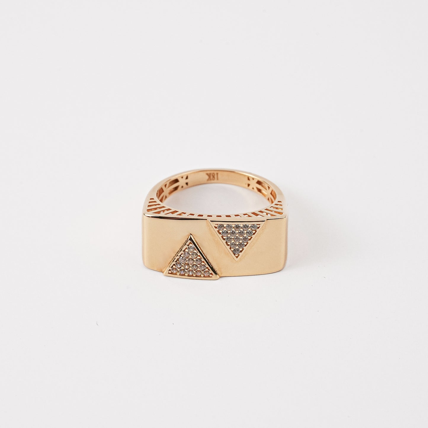 Triangles Edgy Ring