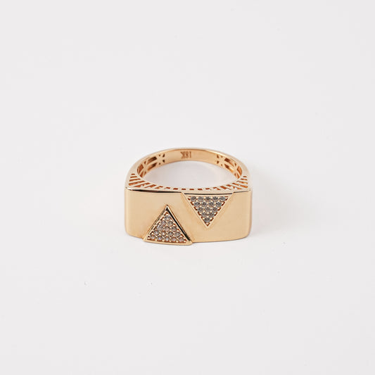 Triangles Edgy Ring