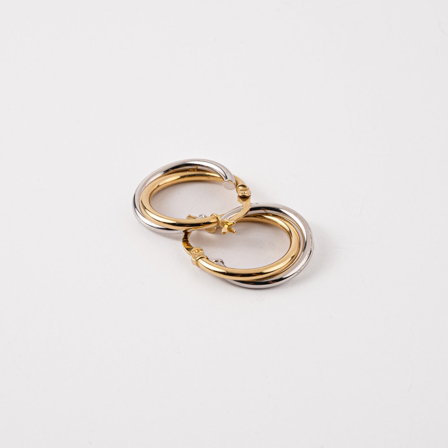 Unity Bicolor Hoop Earrings