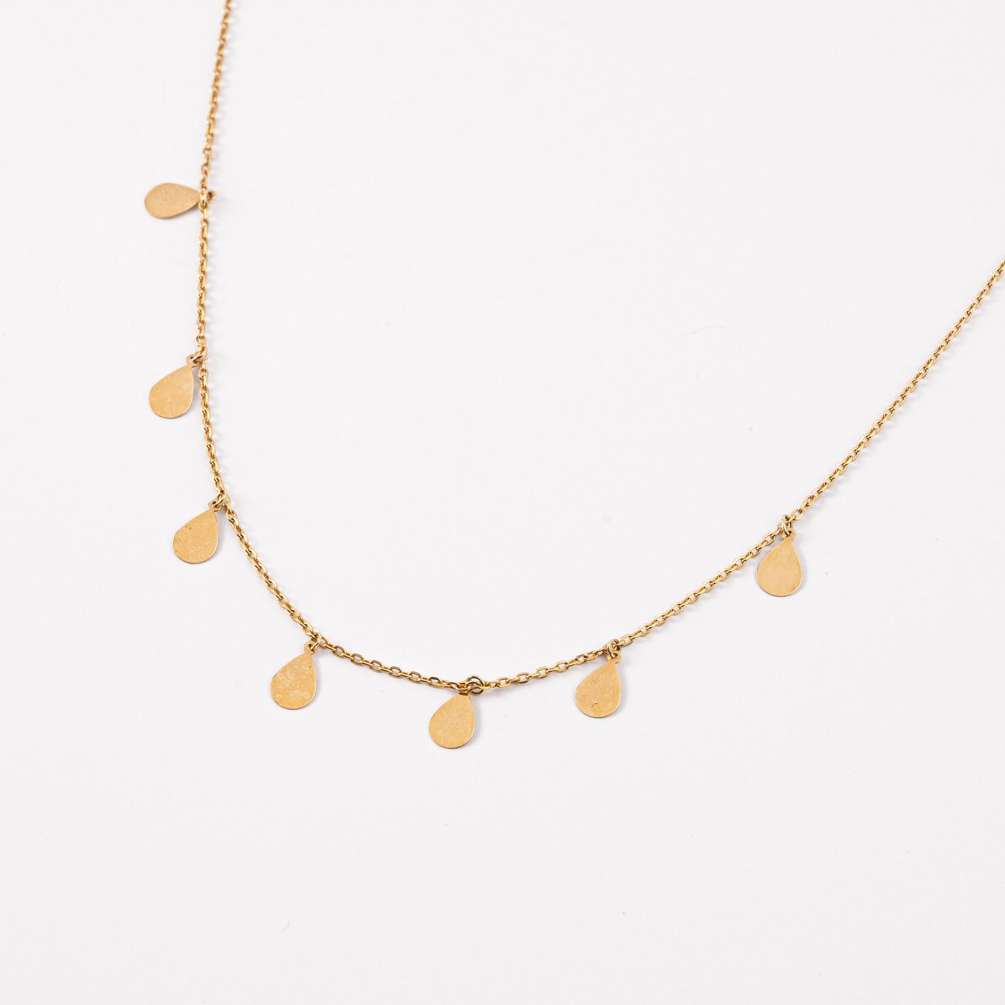 Pear-shaped Charms Necklace