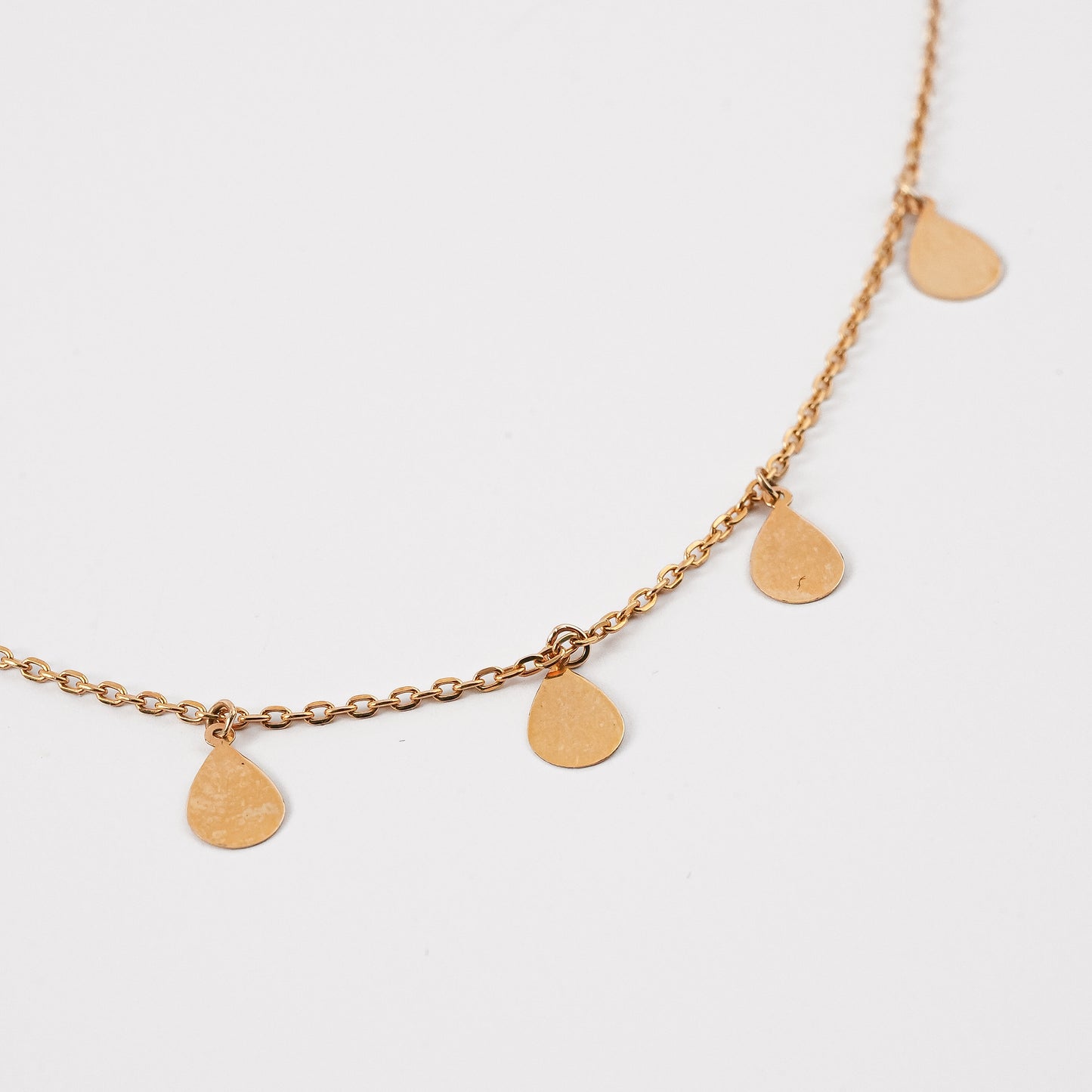 Pear-shaped Charms Necklace