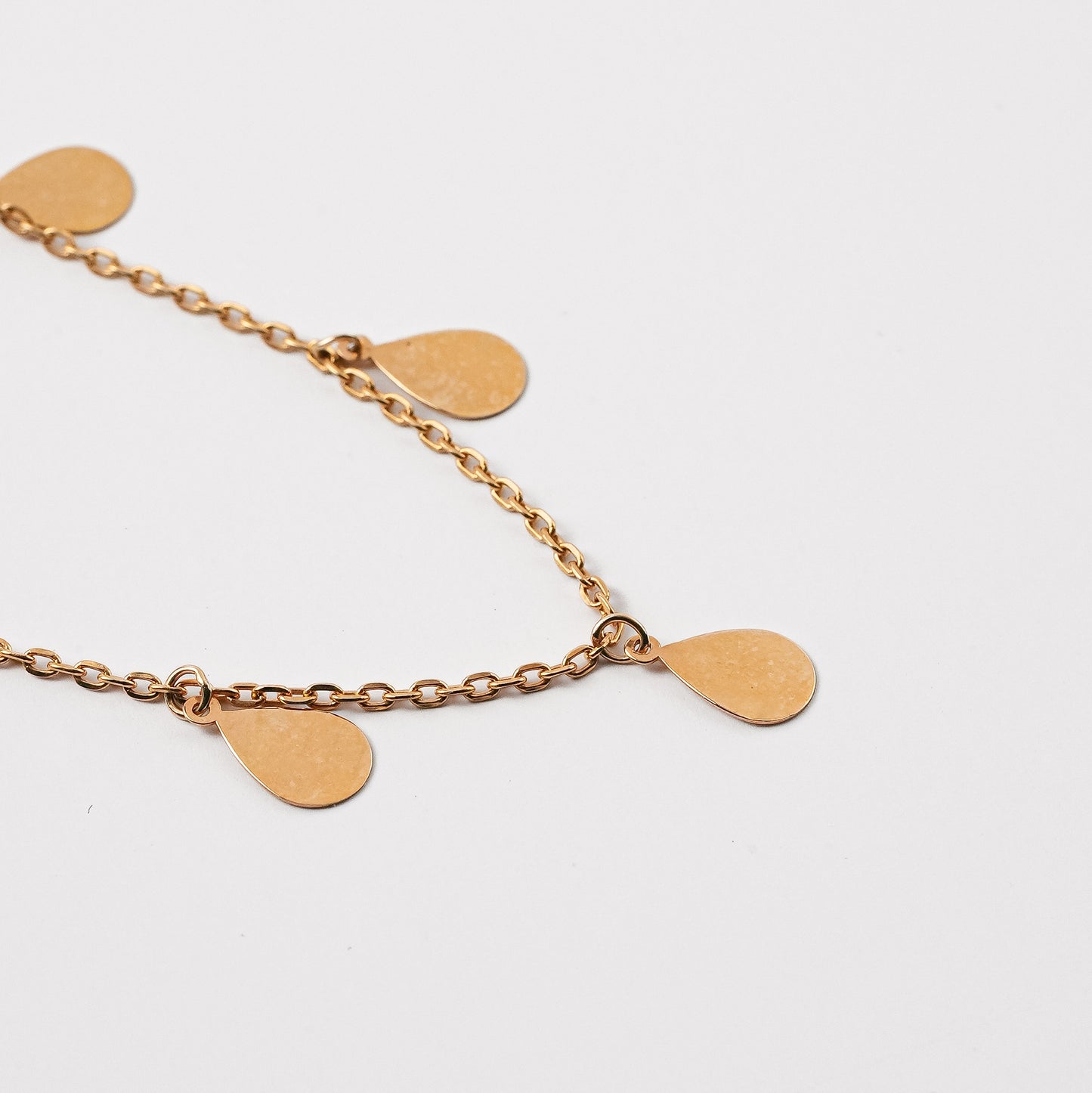 Pear-shaped Charms Necklace