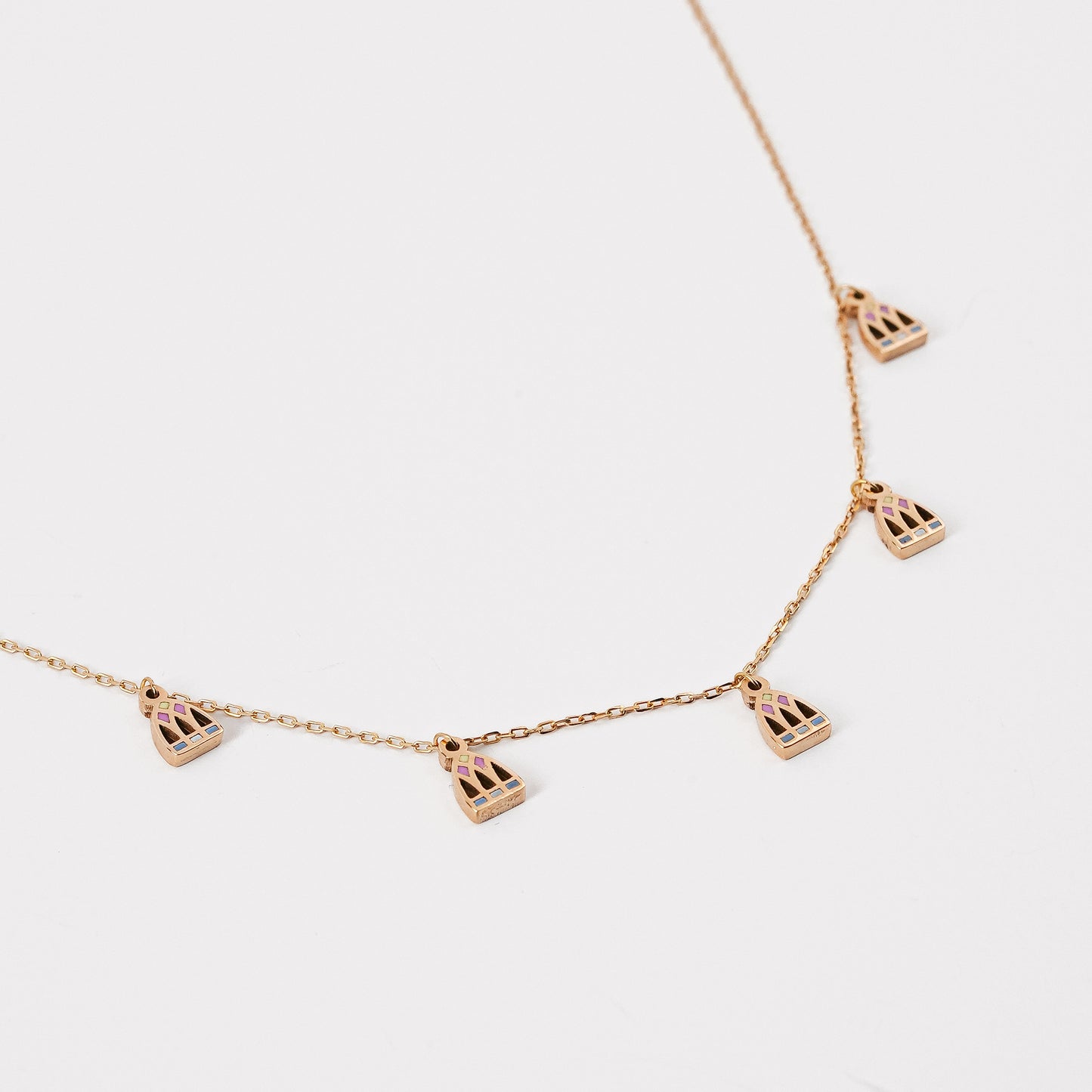 Qantara Charms Choker Necklace